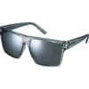 Shimano Square Fietsbril - Transparent Gray - Smoke Silver Mirror