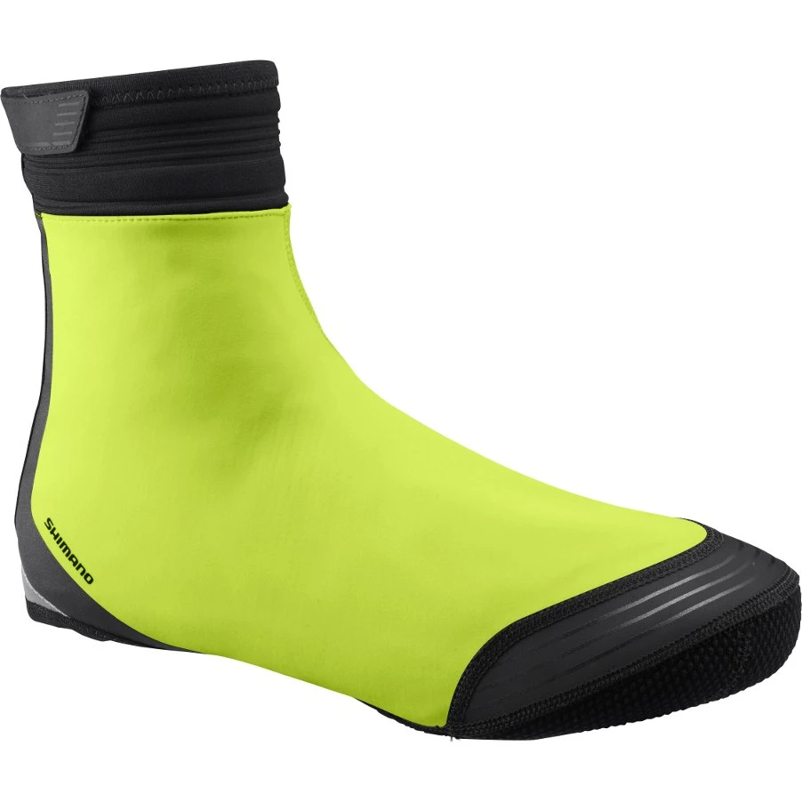 Shimano S1100R Soft Shell Shoe Cover - Neon Yellow