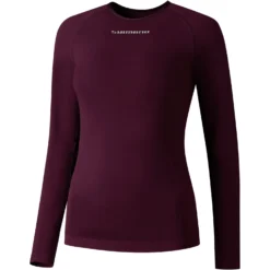 Shimano Dames Baselayer Met Lange Mouwen - Zinfandel