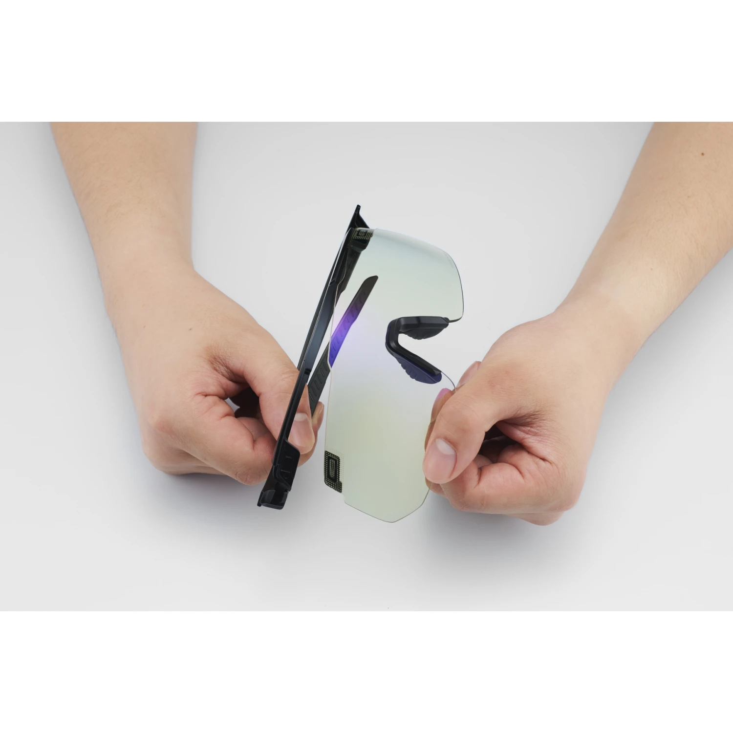 Shimano S-Phyre 2 Bril - Matte Black - Ridescape RD / Clear - Afbeelding 6