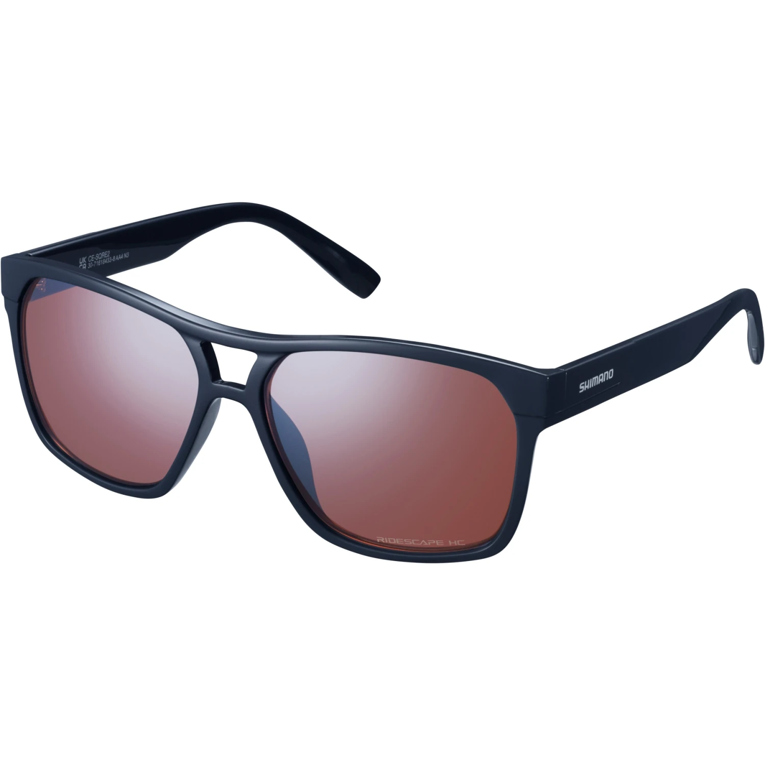 Shimano Square 2 Fietsbril - Deep Ocean - Ridescape HC