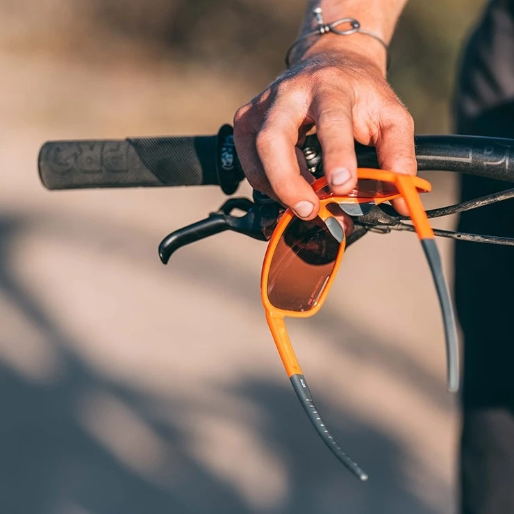 Shimano Technium Bril - Metallic Black -Ridescape OR / Clear - Afbeelding 6