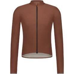Shimano Evolve All Seasons Merino Fietsshirt - Mirror Brown