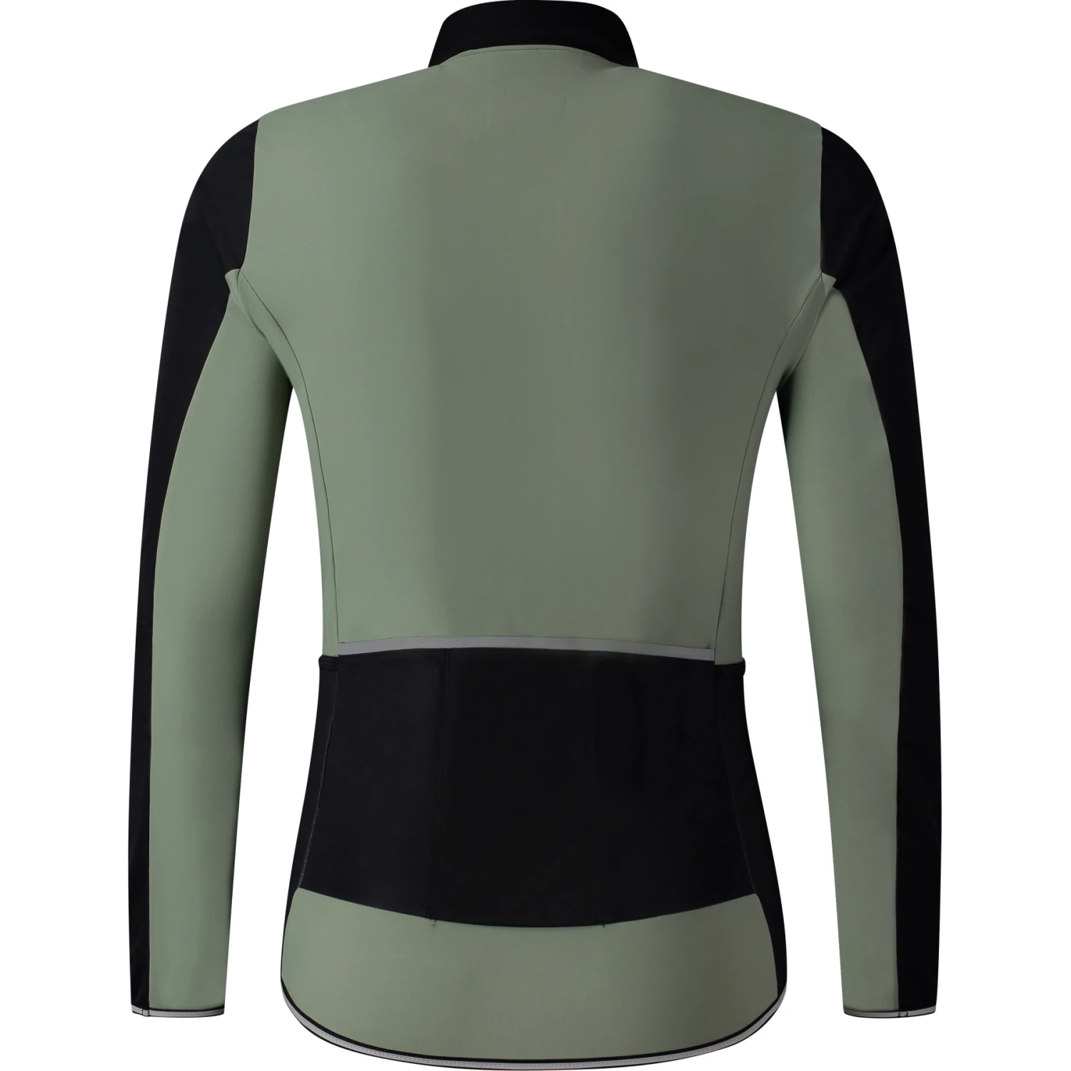 Shimano Evolve Insulated Wind Fietsshirt - Army Green - Afbeelding 2