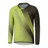 Shimano Fujimi Fietsshirt Met Lange Mouwen - Warm Olive