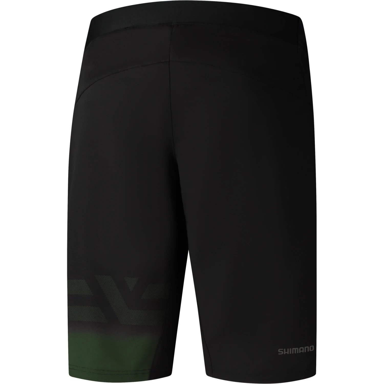 Shimano Fukui Printed MTB Shorts - Black/khaki - Afbeelding 2