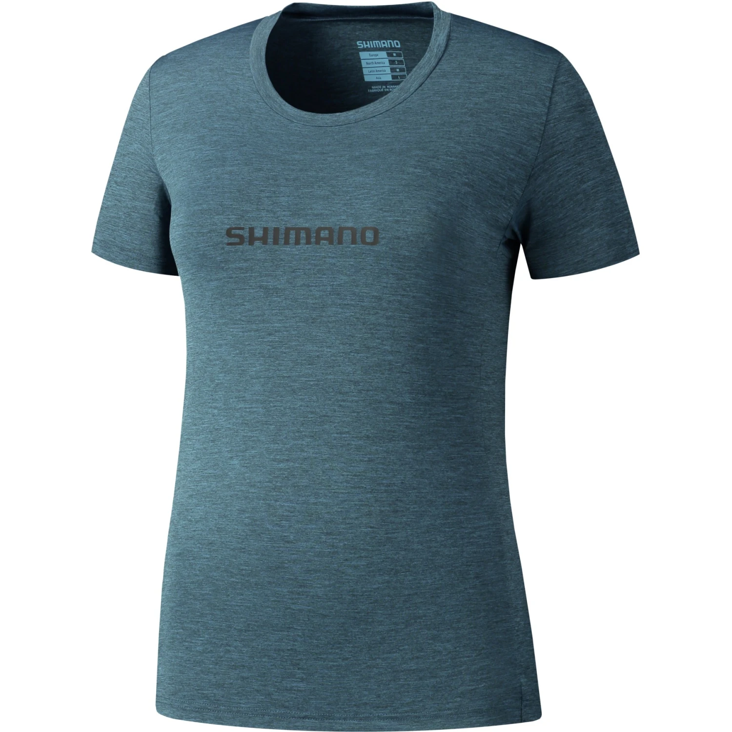 Shimano Hida Tech Ti Dames T-Shirt - Blue