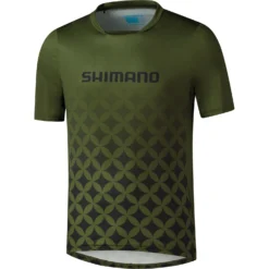 Shimano Myoko MTB Shortsleeve Jersey - Khaki