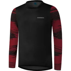 Shimano Myoko MTB Fietsshirt Met Lange Mouwen - Spicy Red