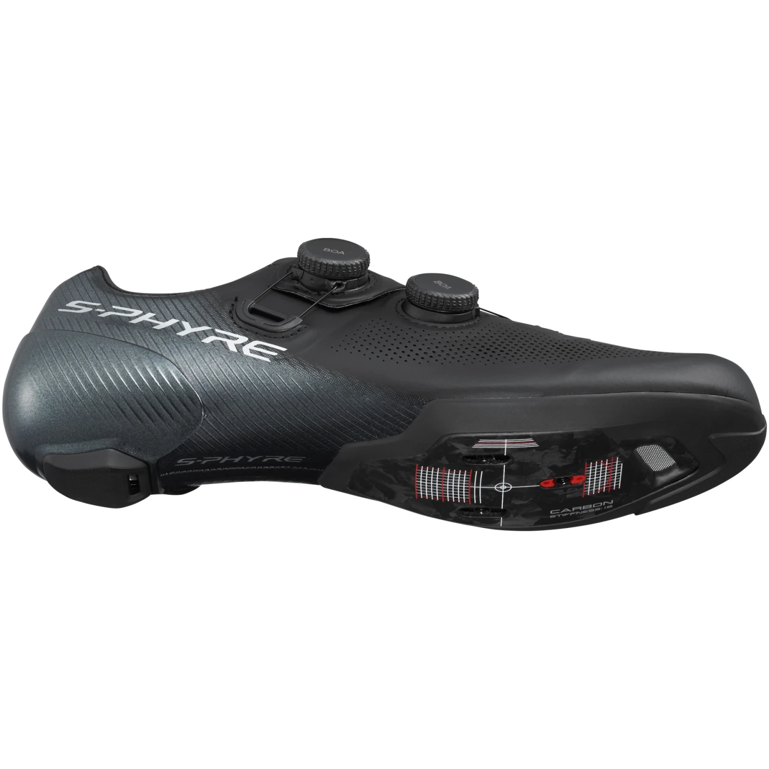 Shimano S-Phyre SH-RC903 Racefietsschoenen - Zwart - B-Keus - Afbeelding 4