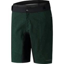 Shimano Revo MTB Fietsshorts Zonder Binnenbroek - Green