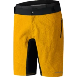 Shimano Revo MTB Fietsshorts Zonder Binnenbroek - Mustard