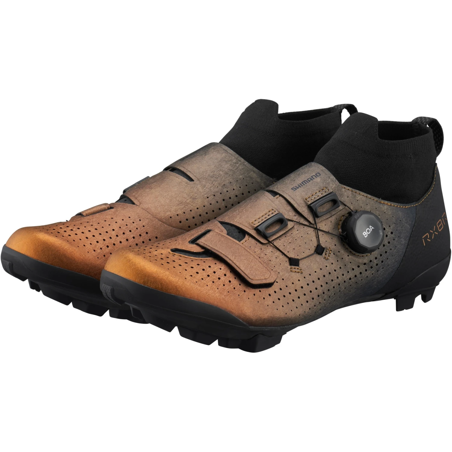 Shimano RX801R Gravel Shoes - Metallic Orange - Afbeelding 3