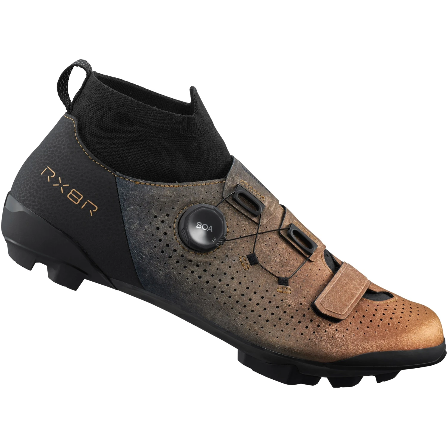 Shimano RX801R Gravel Shoes - Metallic Orange