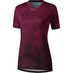 Shimano Saiko MTB Dames Fietsshirt - Red