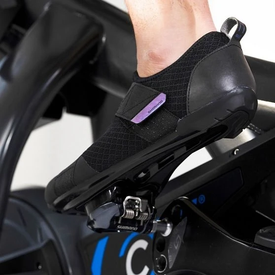 Shimano SH-IC100 Women`s Indoor Bike Shoe - Black - Afbeelding 10