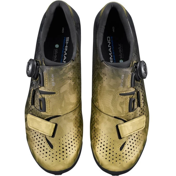 Shimano SH-RX800 Women's Gravel Shoes - Yellow Gold - Afbeelding 2