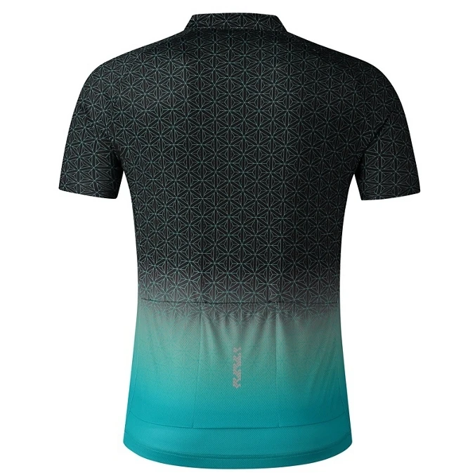 Shimano Team Fietsshirt - Black/green - Afbeelding 2
