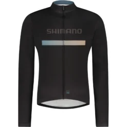 Shimano Vertex Fietsshirt Met Lange Mouwen - Printed - Zwart