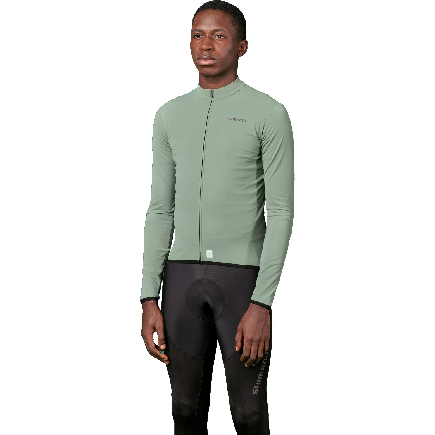 Shimano Vertex Thermal Fietsshirt Met Lange Mouwen - Black - Afbeelding 3