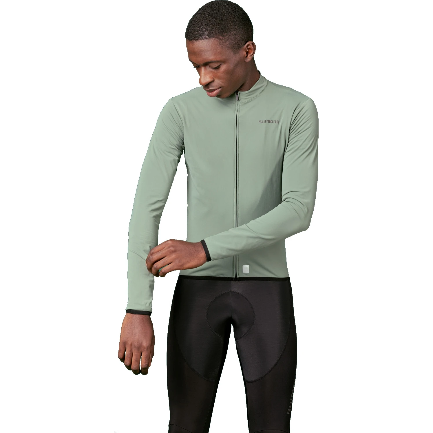 Shimano Vertex Thermal Fietsshirt Met Lange Mouwen - Black - Afbeelding 4