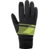 Shimano Windbreak Thermal Fietshandschoenen - Neon Yellow