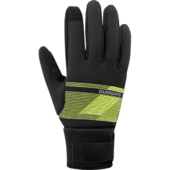 Shimano Windbreak Thermal Fietshandschoenen - Neon Yellow
