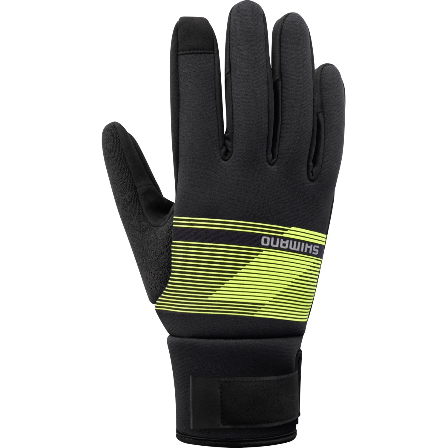 Shimano Windbreak Thermal Fietshandschoenen - Neon Yellow
