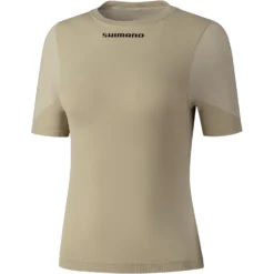 Shimano Dames Baselayer Met Korte Mouwen - Beige