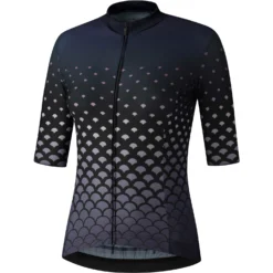 Shimano Yuri Dames Fietsshirt - Navy